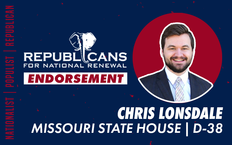 Republicans for National Renewal Endorses Chris Lonsdale for State Representative