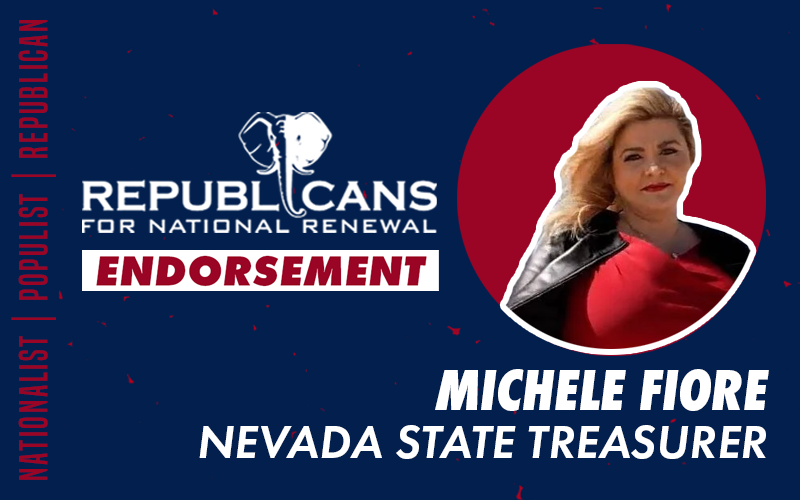 Republicans for National Renewal Endorses Michele Fiore for Nevada State Treasurer