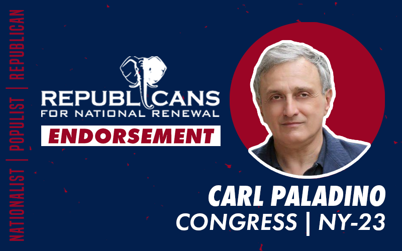 Republicans for National Renewal Endorses Carl Paladino for Congress