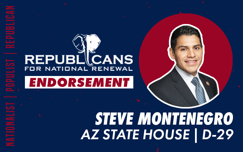 Republicans for National Renewal Endorses Steve Montenegro for State Representative
