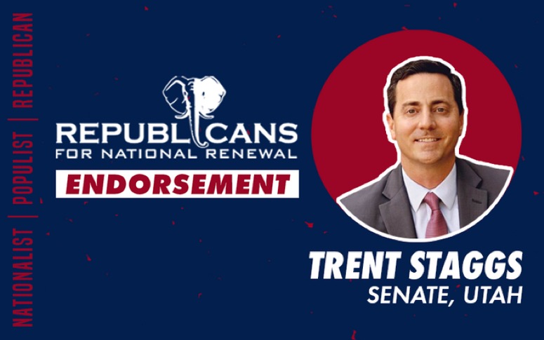 Republicans for National Renewal Endorses Trent Staggs for U.S. Senate