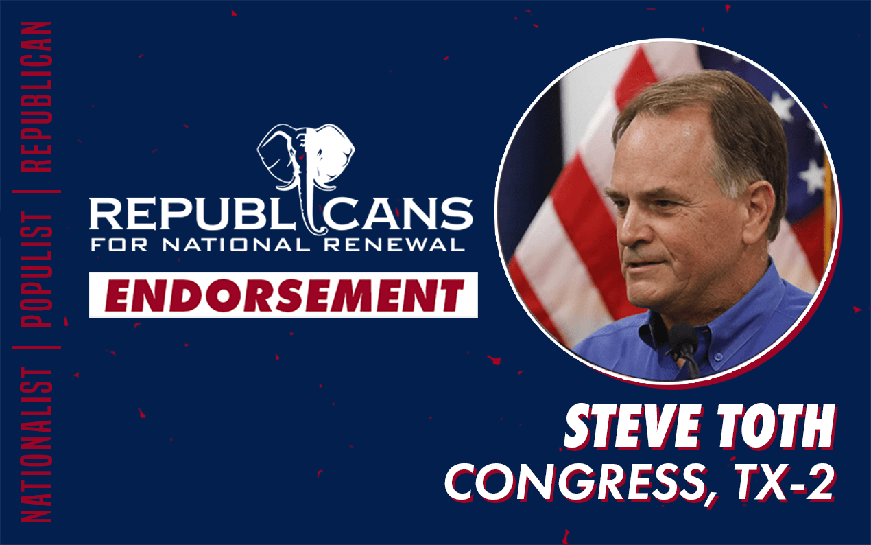 Steve Toth Mercer Raceway Republicans for National Renewal Endorses Steve Toth for Congress ...