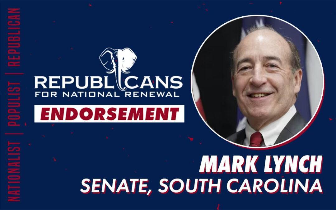 Republicans for National Renewal Endorses Mark Lynch for U.S. Senate